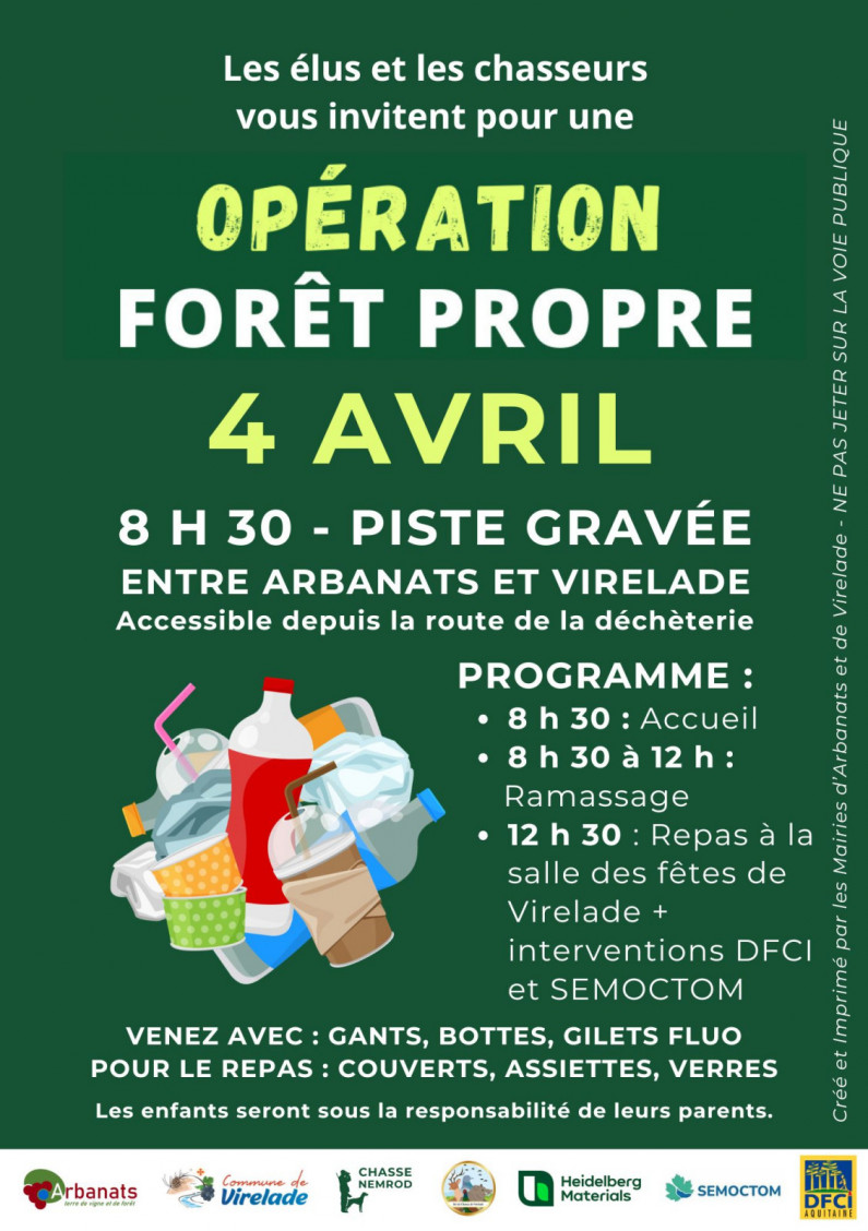 Affiche Opération Forêt Propre 2026 avec Arbanats (002).jpg